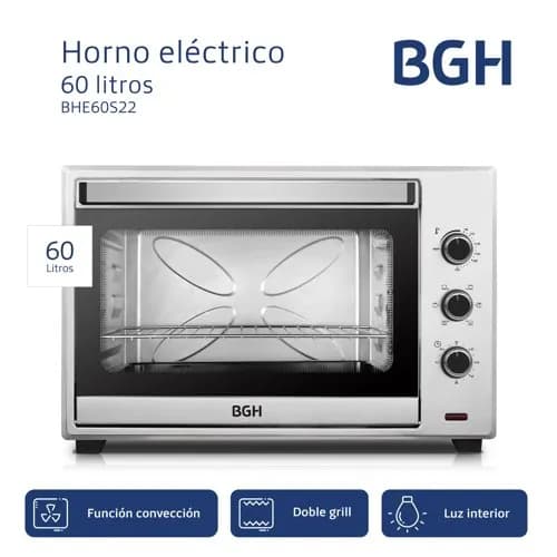 Horno Electrico 60Lts BGH - C/Grill